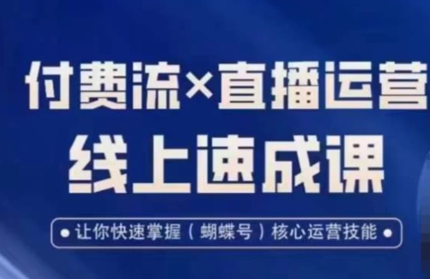 视频号付费流实操课程，付费流✖️直播运营速成课，让你快速掌握视频号核心运营技能-柚子资源网