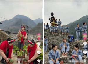 多胞胎实拍短视频玩法思路，5个一样的你一起唱歌，新奇有趣流量大！-柚子资源网