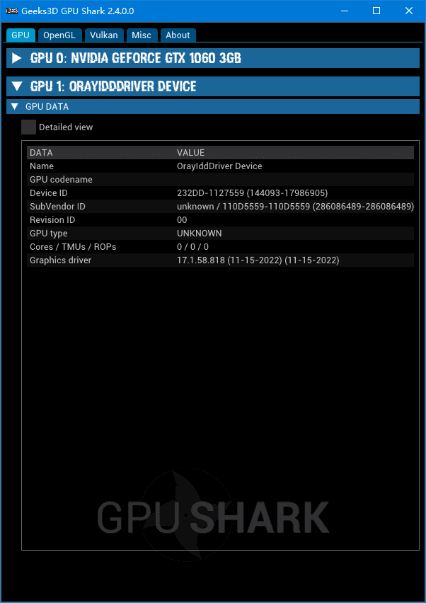 GPUShark(显卡GPU监视工具)v2.7.0.0绿色版-柚子资源网