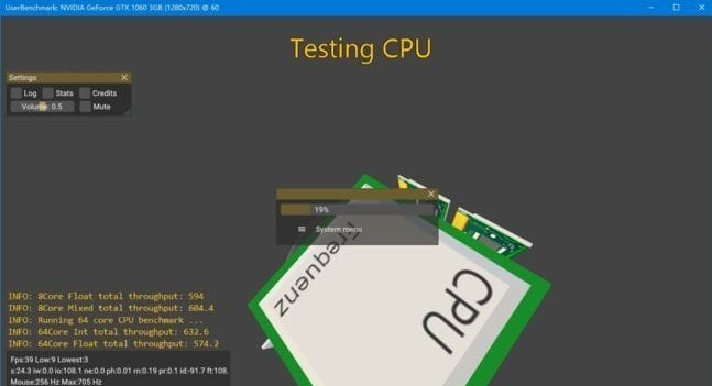 UserBenchmark(系统测试跑分软件)v4.4.7.0绿色版-柚子资源网