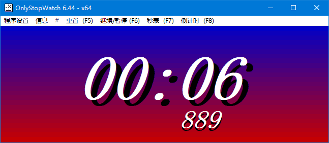 OnlyStopWatch(桌面计时器工具)v6.51多语便携版-柚子资源网