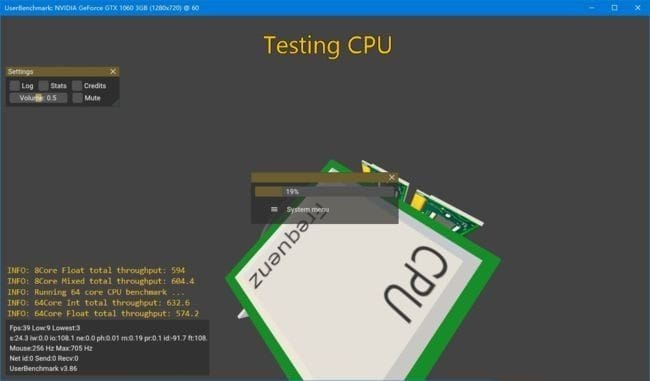 UserBenchmark(系统测试跑分软件)v4.6.7.0便携版-柚子资源网