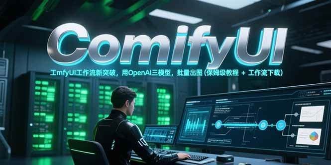 （15191期）ComfyUI工作流新突破，用OpenAI三模型，批量出图(保姆级教程+工作流下载)-柚子资源网