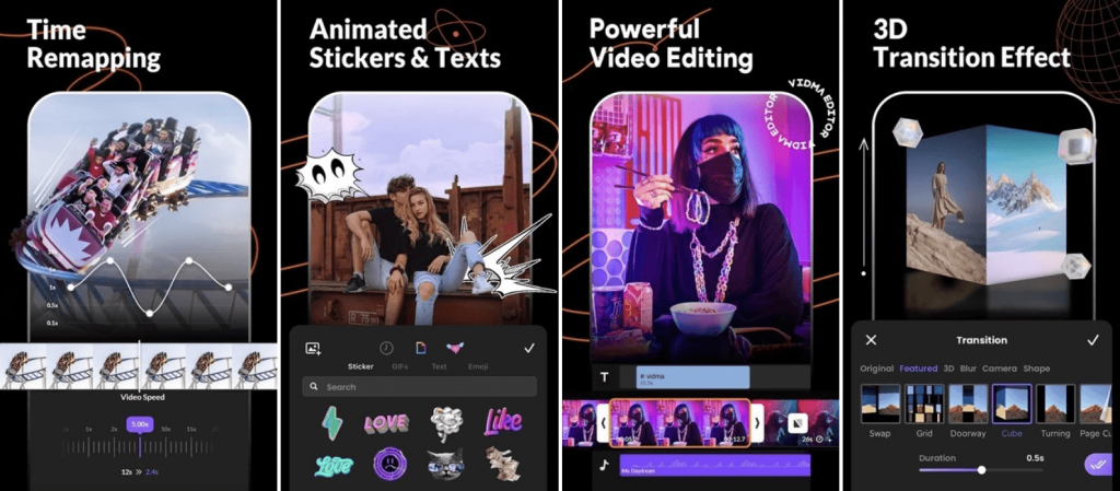 Vidmaeditorv2.20.0，一款易于使用的音乐视频编辑器和视频制作器-柚子资源网
