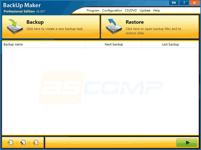 ASCOMPBackUpMaker(强大备份软件)Prov8.314便携版-柚子资源网