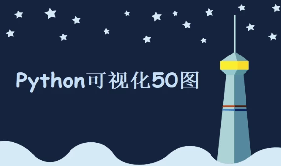 Python数据可视化教程，50个实战案例（Matplotlib+Seaborn+高清图表解析）-柚子资源网