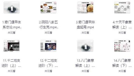奇门遁甲+易经+决策学-柚子资源网