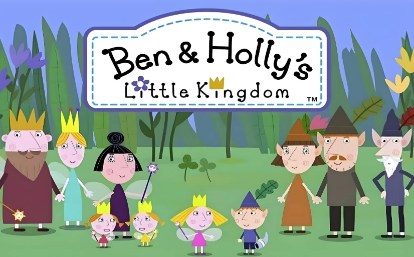 幼儿英语启蒙动画片《本和霍利的小王国BenandHollysLittleKingdom1-2季(视频+音频)》-柚子资源网