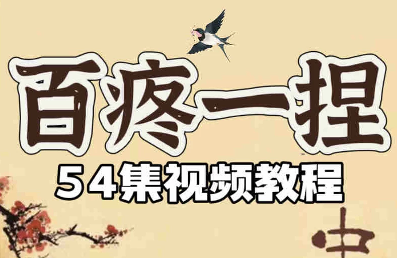 百疼一捏合集54节课程-柚子资源网