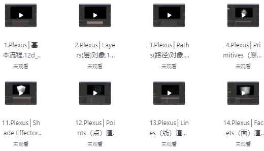 Plexus粒子插件的高级应用课程-柚子资源网