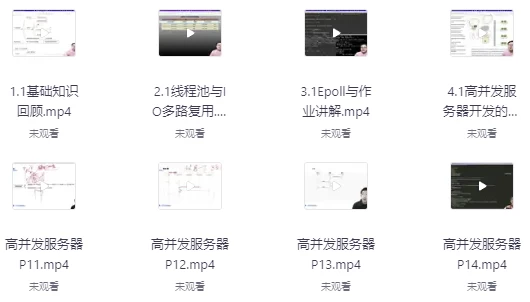 高并发服务器开发-柚子资源网