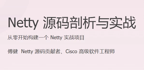 Netty源码剖析与实战-柚子资源网