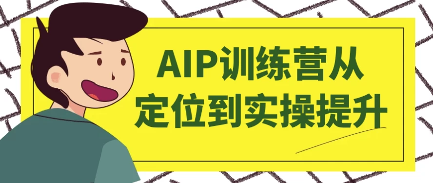 AIP训练营从定位到实操提升-柚子资源网