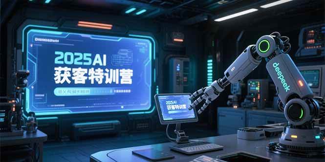 （15289期）2025AI获客特训营，AI图文视频全制作，deepseek工具实操教学-柚子资源网