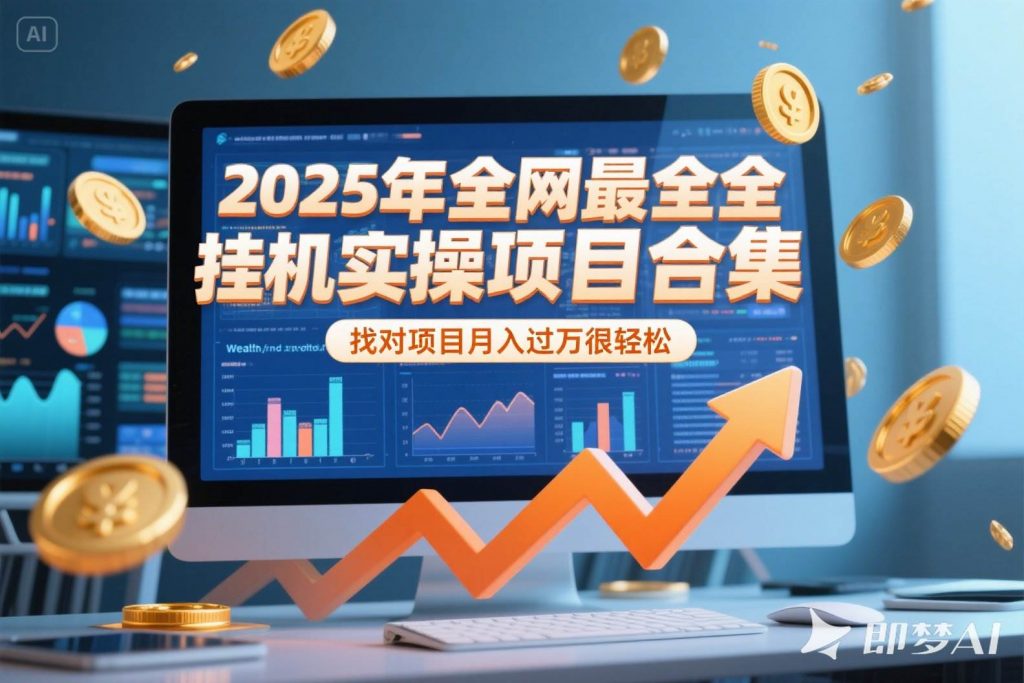 （15303期）2025年挂机实操项目实操演练，挂机类型，AI直播类型，轻资产创业类型…-柚子资源网