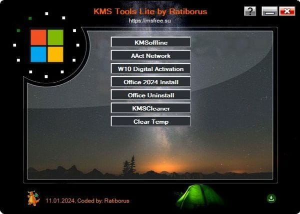 RatiborusKMSToolsLite(激活工具集成包)v2025.07.06绿色版-柚子资源网