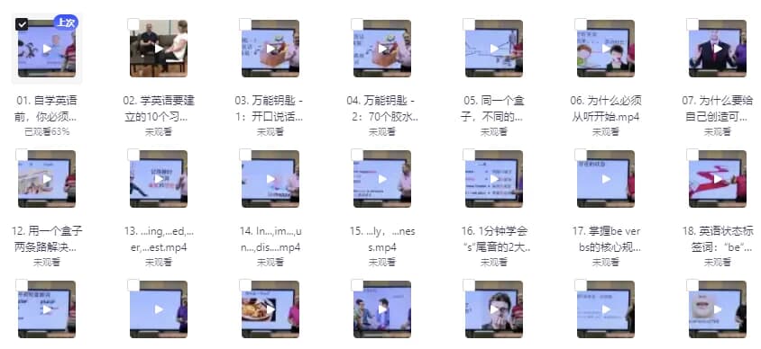 6个月零基础学会英语，很不一样的自学英语课程-柚子资源网