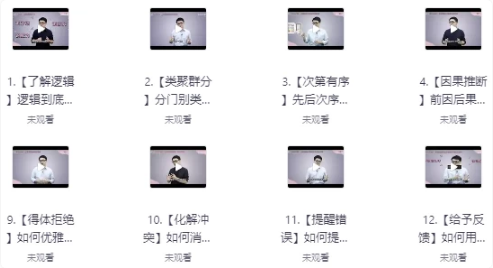 朱老丝逻辑表达课-柚子资源网