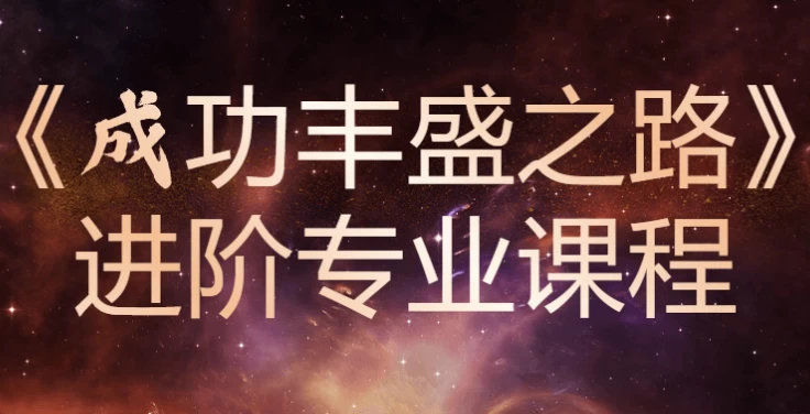《成功丰盛之路》进阶专业课程-柚子资源网