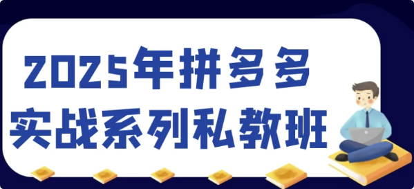 2025年拼多多实战系列私教班-柚子资源网