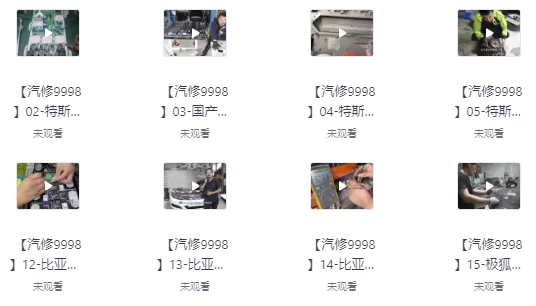 新能源汽车三电实战维修班-柚子资源网
