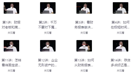 财务报表分析必修课-柚子资源网