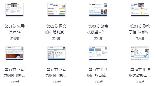 小说零基础写作课专业班-柚子资源网