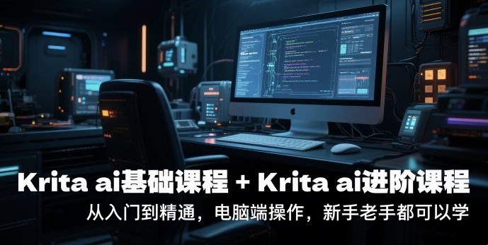 kritaai基础课程+Kritaai进阶课程，从入门到精通，电脑端操作，新手老手都可以学-柚子资源网
