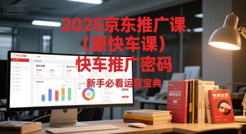 2025京东推广课（原快车课）解锁京东快车推广密码，新手必看运营宝典-柚子资源网