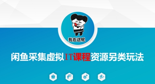 闲鱼采集虚拟IT课程资源另类玩法，干货满满-柚子资源网