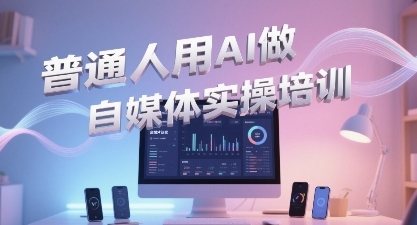 普通一个人用AI做自媒体，助你轻松开启AI自媒体创作之路-柚子资源网