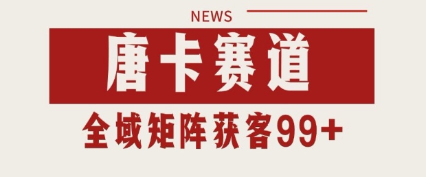 小红书某音唐卡赛道引流获客自热矩阵日引200+【揭秘】-柚子资源网