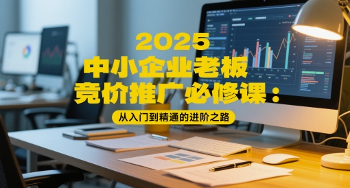 2025中小企业老板竞价推广必修课：从入门到精通的进阶之路-柚子资源网