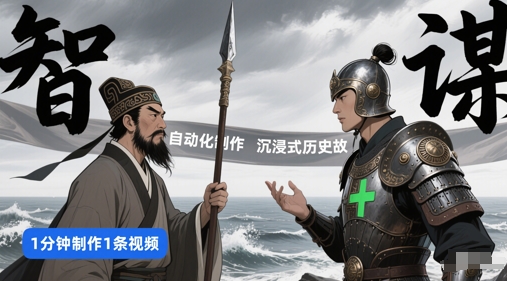 扣子工作流一键生成沉浸式历史故事，一天工作量，3分钟搞定-柚子资源网