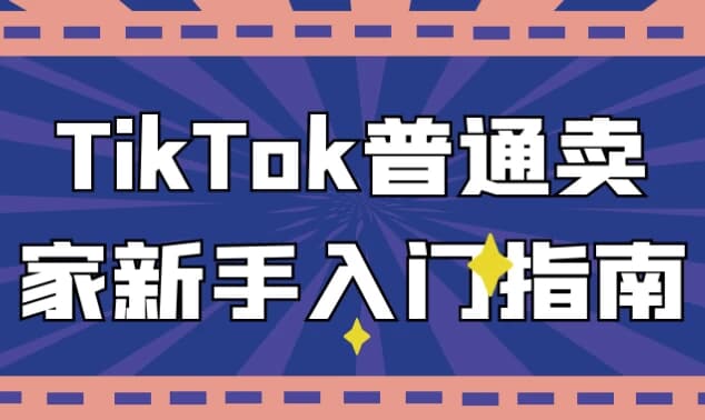 TikTok普通卖家新手入门指南-柚子资源网