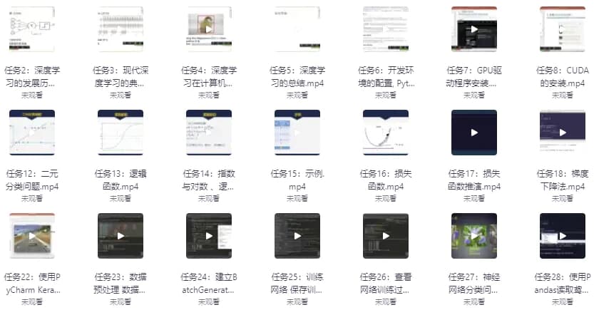 CV计算机视觉集训营–带源码课件-柚子资源网