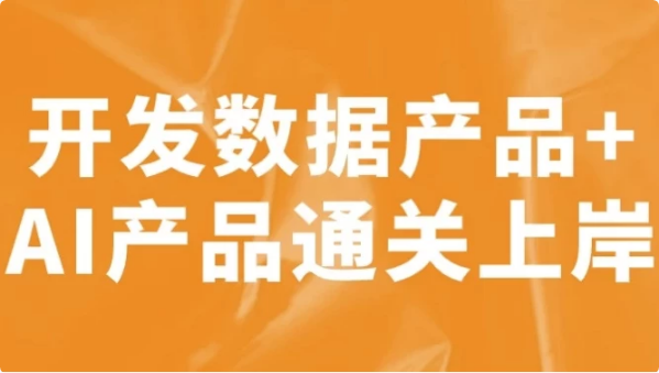 开发数据产品+AI产品通关上岸-柚子资源网