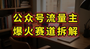 AI公众号流量主爆火赛道拆解—剧评领域，86分钟干货分享-柚子资源网