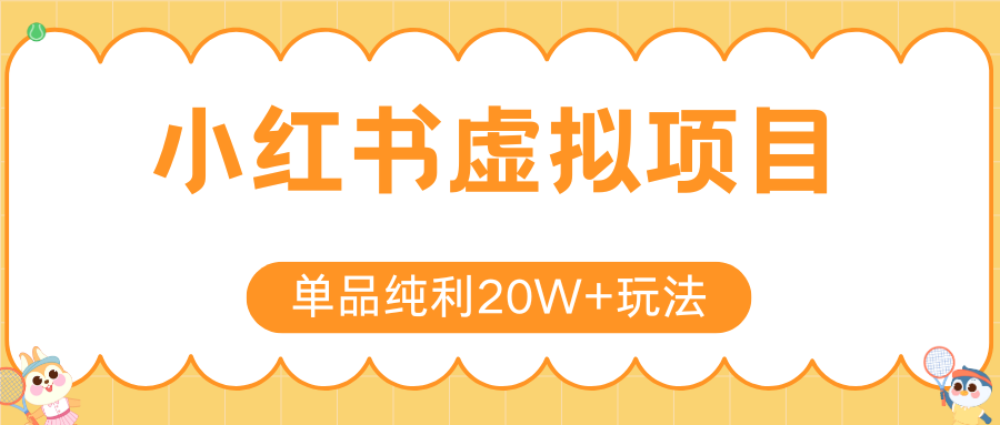 小红书虚拟电商新玩法，实现单品纯利20W+，可矩阵放大操作！-柚子资源网
