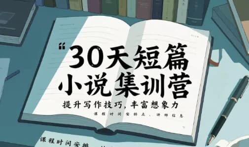 30天短篇小说集训营-柚子资源网