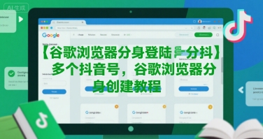谷歌浏览器分身登陆多个抖音号，谷歌浏览器分身创建教程-柚子资源网