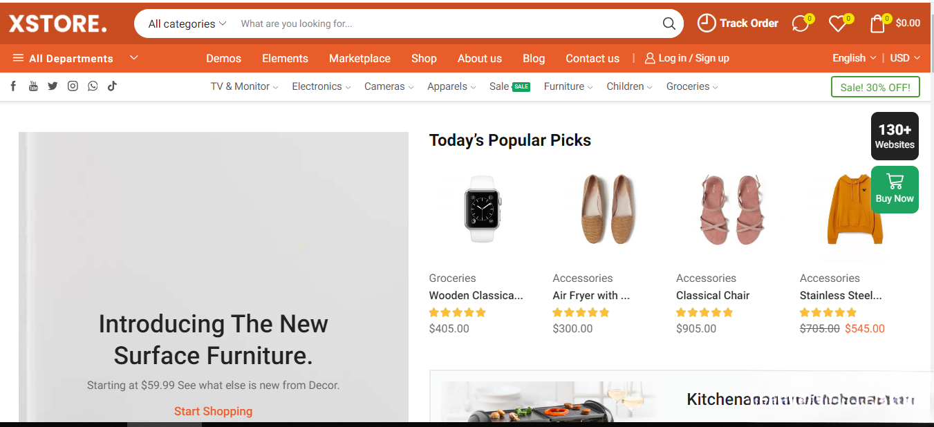 WordPress主题–Xstorev9.5.1Woocommerce主题破解版下载-柚子资源网
