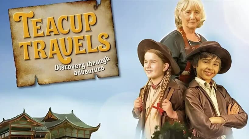 BBC儿童历史启蒙剧《茶杯旅行记TeacupTravels(视频+音频+台词本)》-柚子资源网