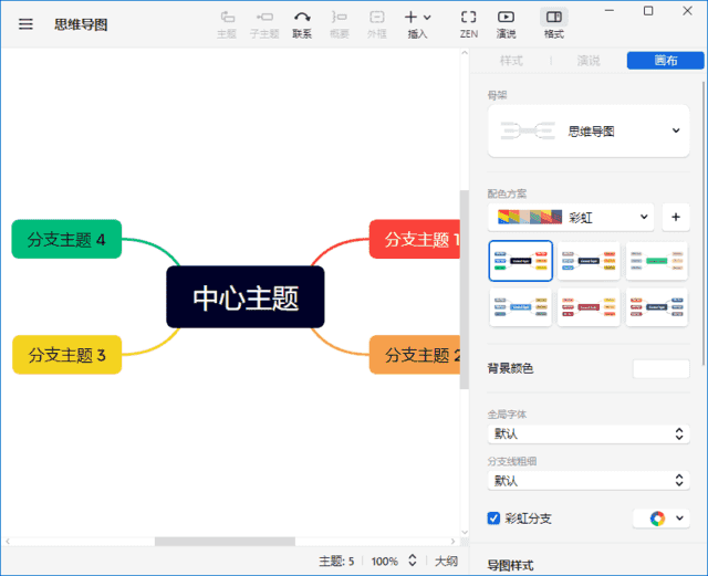 XMind2025(思维导图软件)v25.07.03033中文绿色版-柚子资源网