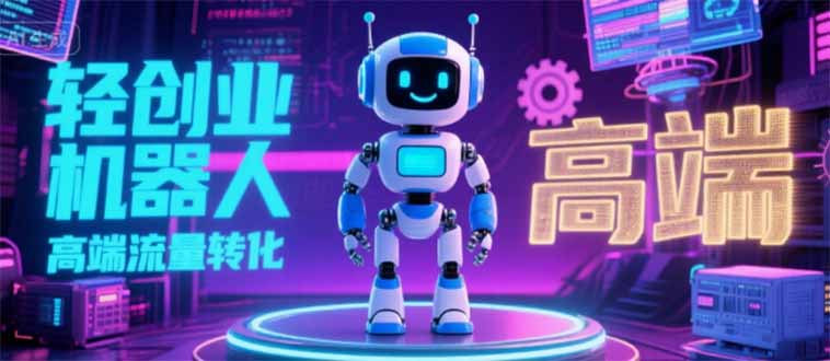 2025独立玩家必看：机器人IP流量转化新玩法，N粉变现高效路径揭秘-柚子资源网