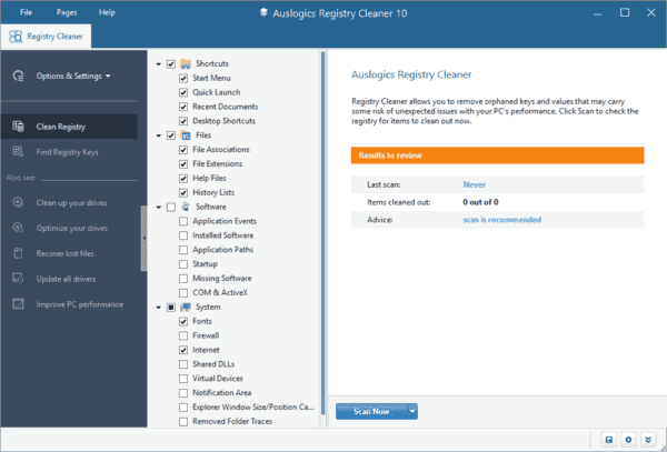 AuslogicsRegistryCleaner(注册表清理工具)v11.0.1.2便携版-柚子资源网