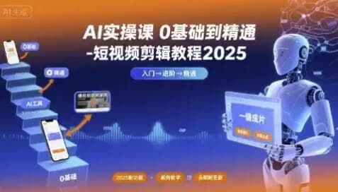 AI实操课0基础到精通-柚子资源网