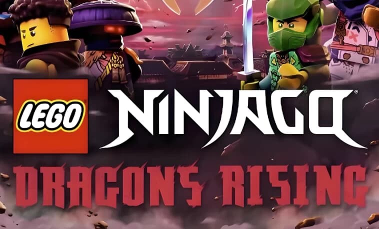 少儿英语启蒙动画《乐高幻影忍者：神龙崛起NinjagoDragonsRising(1-2季视频+音频)》-柚子资源网