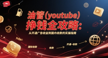 油管(youtube)挣钱全攻略：从开通广告收益到国内收款的实操指南(更新)-柚子资源网