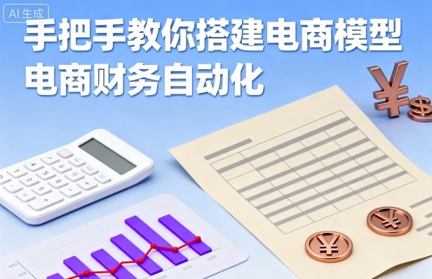 手把手教你搭建电商模型-电商财务自动化-柚子资源网